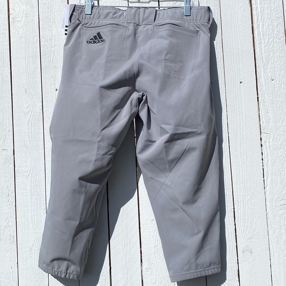 ADIDAS DIAMOND QUEEN ELITE KNICKER FASTPITCH SOFTBALL PANT GREY - Picture 8 of 9